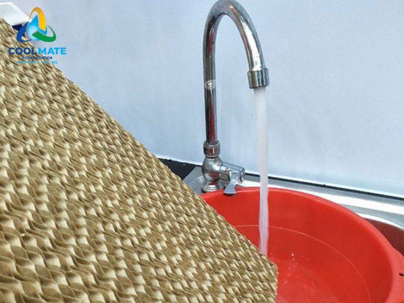 Vệ sinh tấm làm mát cooling pad