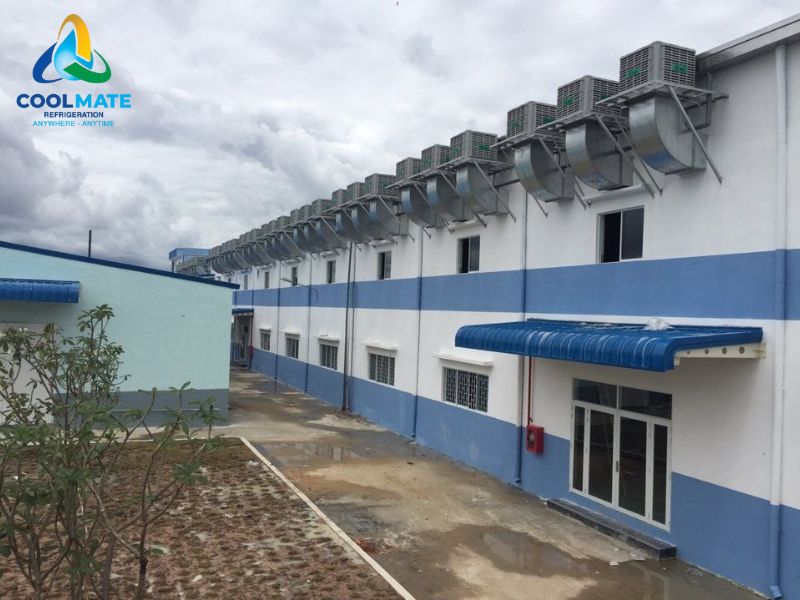 Kinh nghiệm lắp đặt hệ thống máy làm mát nhà xưởng - xưởng sản xuất