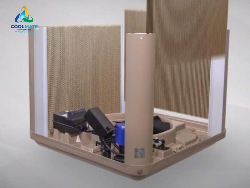 Các bộ phận chính của máy làm mát công nghiệp