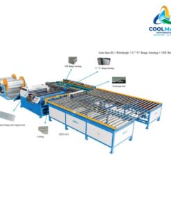 Máy Sản Xuất Ống Gió Auto Line IV Kiểu Chữ U Tại Coolmate Refrigeration