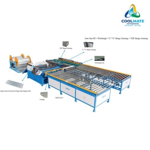 Máy Sản Xuất Ống Gió Auto Line IV Kiểu Chữ U Tại Coolmate Refrigeration