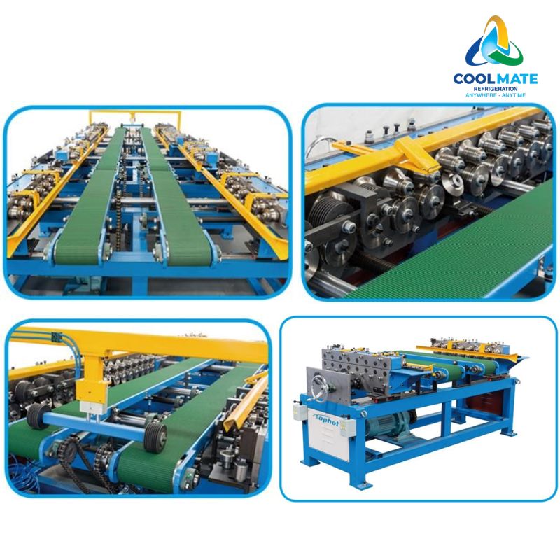 Ưu điểm nổi bật của máy sản xuất ống gió Auto Line V kiểu chữ U chạy 2 khóa