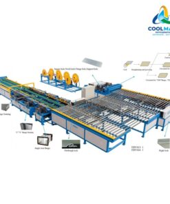 Máy Sản Xuất Ống Gió Auto Line V Kiểu Chữ U Chạy 2 Khóa Tại Coolmate Refrigeration