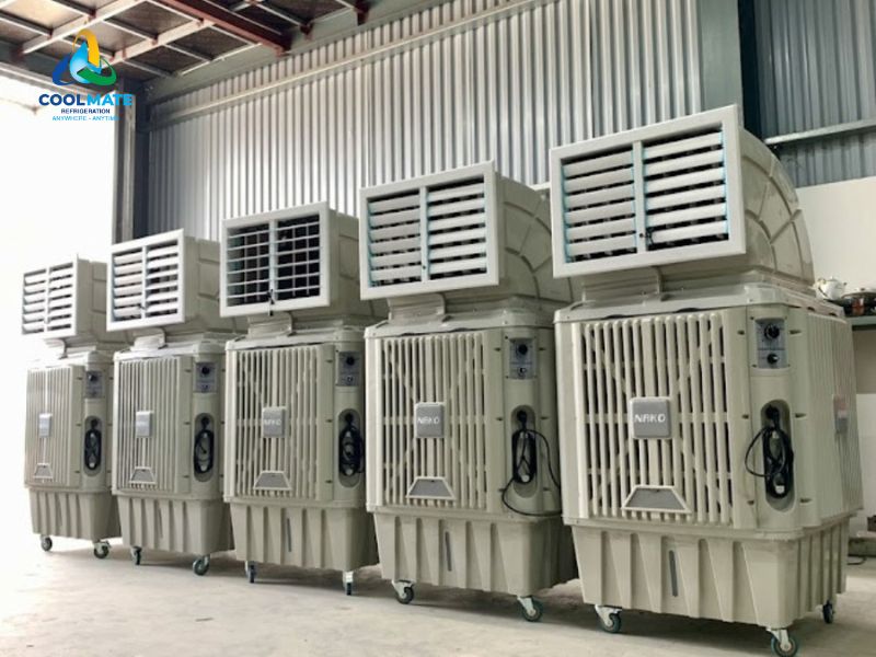 Sử dụng quạt hơi nước cho nhà xưởng