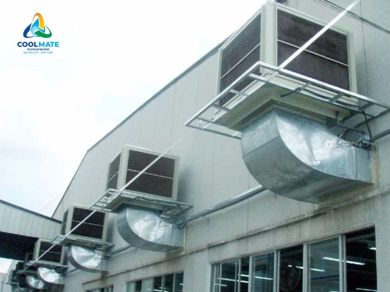 Hệ thống làm mát nhà xưởng bằng hơi nước