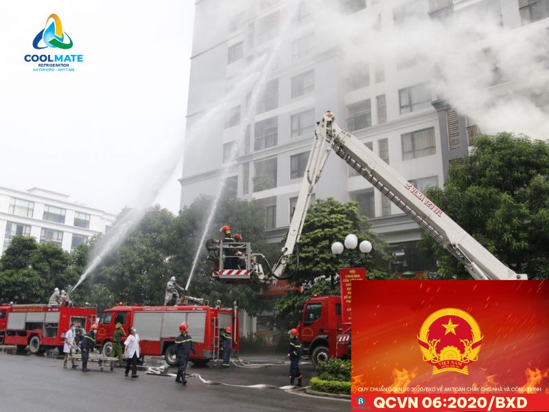 QCVN 06:2020/BXD an toàn phòng cháy cho nhà và công trình